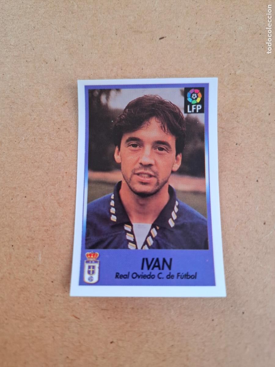 Collezionismo Figurine antiche: BOLLYCAO 96 97 1996 1997 - 177 IV&Aacute;N - REAL OVIEDO ( TRASERA SIGUE LA LIGA ) NUNCA PEGADO