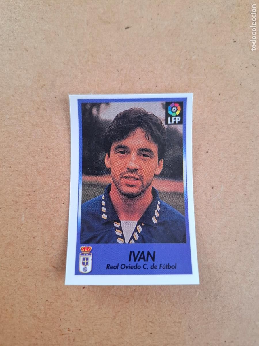 Collezionismo Figurine antiche: BOLLYCAO 96 97 1996 1997 - 177 IV&Aacute;N - REAL OVIEDO ( TRASERA TE PRESENTA F&Uacute;TBOL ) NUNCA PEGADO