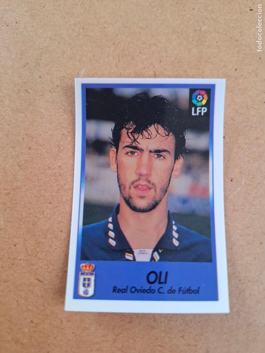 Coleccionismo cromos antiguos: BOLLYCAO 96 97 1996 1997 - 181 OLI - REAL OVIEDO ( TRASERA TE PRESENTA F&Uacute;TBOL ) NUNCA PEGADO
