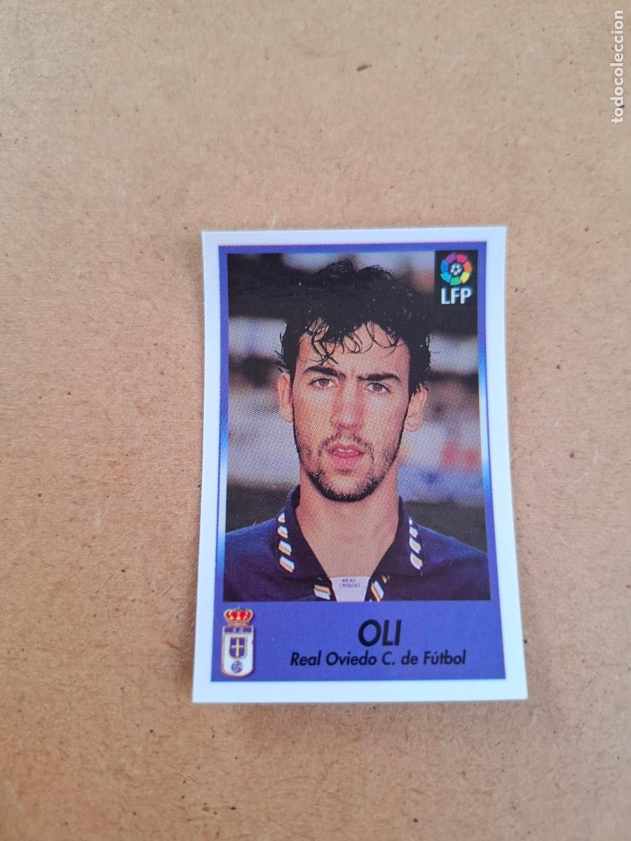 Coleccionismo cromos antiguos: BOLLYCAO 96 97 1996 1997 - 181 OLI - REAL OVIEDO ( TRASERA SIGUE LA LIGA ) NUNCA PEGADO