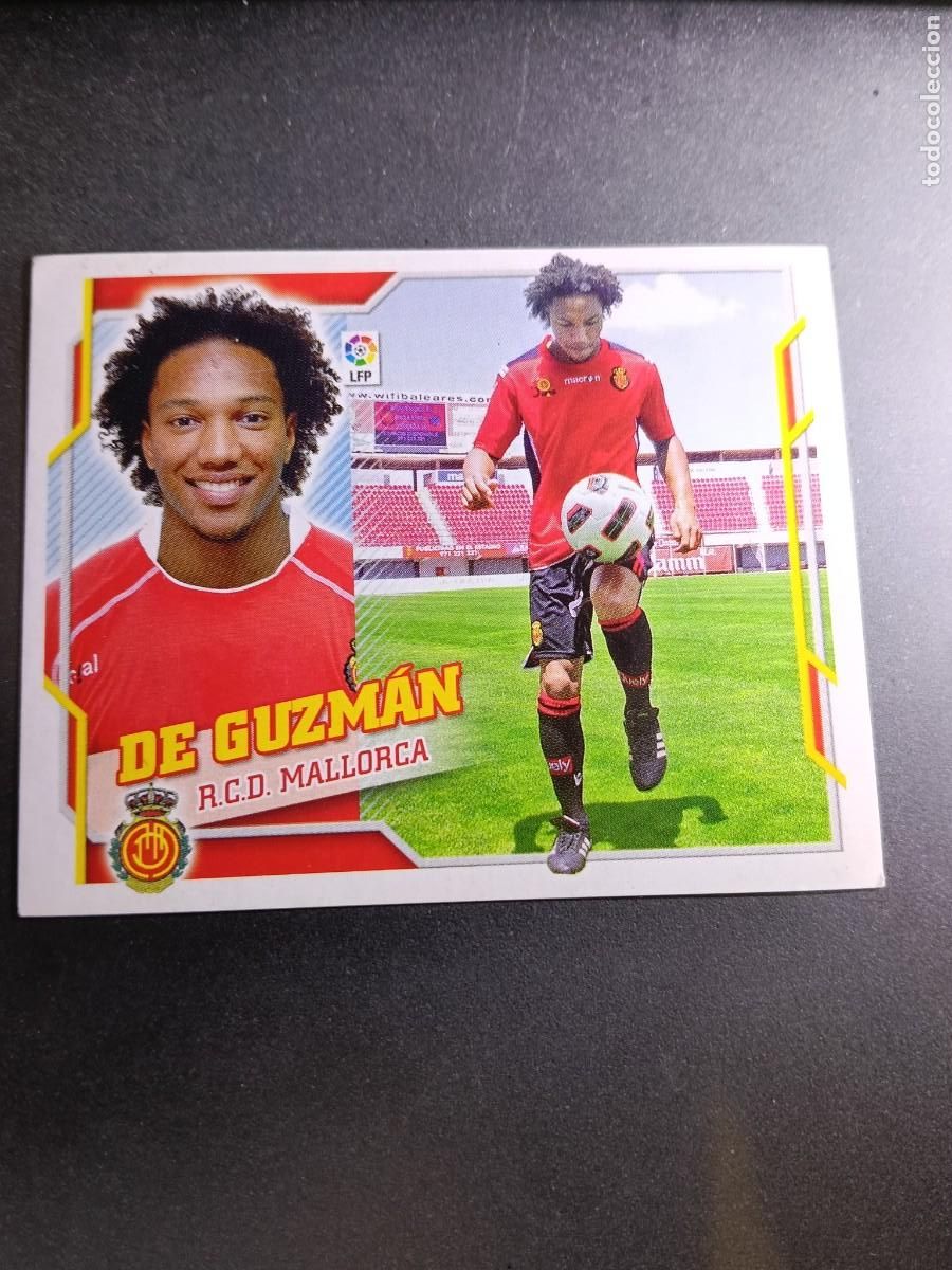 Colecionismo Cromos antigos: CROMO DE GUZMAN 8 B 8B COLOCA MALLORCA LIGA 2010 2011 10 11 ESTE PANINI NUNCA PEGADO
