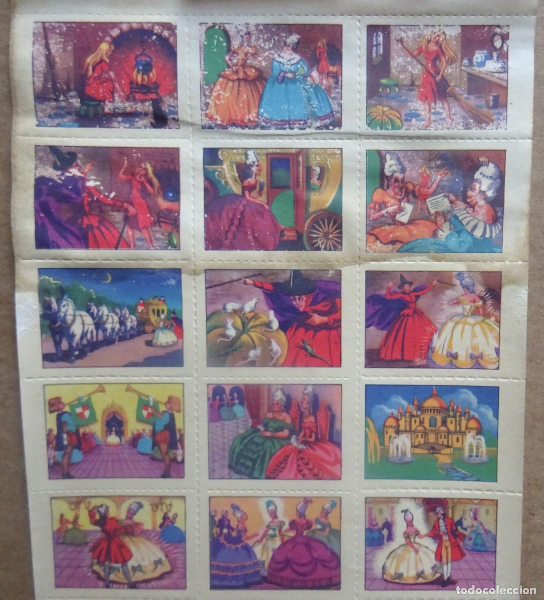 Coleccionismo cromos antiguos: LA CENICIENTA TIRA DE 27 CROMOS - Foto 2