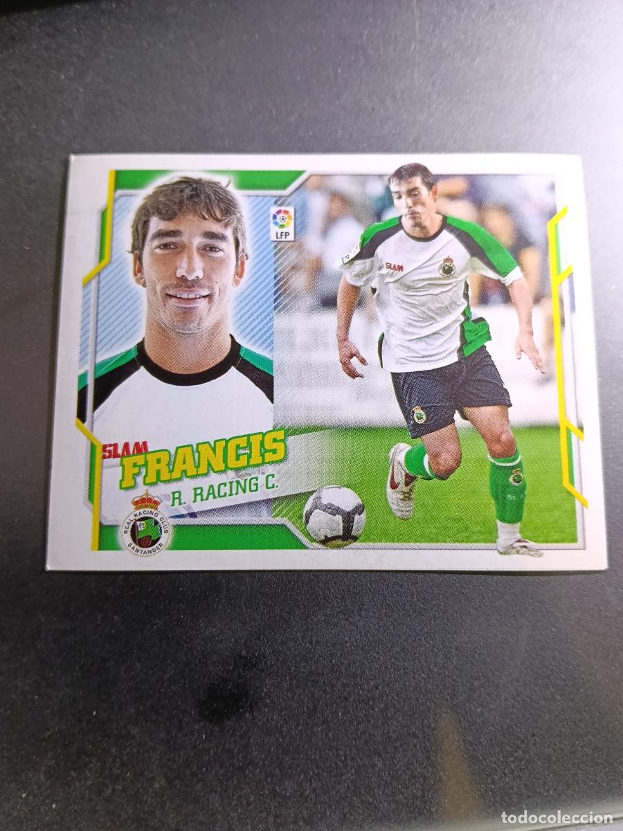 Collectable Antique Stickers: CROMO FRANCIS FICHAJE 4 &Uacute;LTIMOS FICHAJES 4 RACING SANTANDER LIGA 2010 2011 10 11 ESTE PANINI NUNCA P