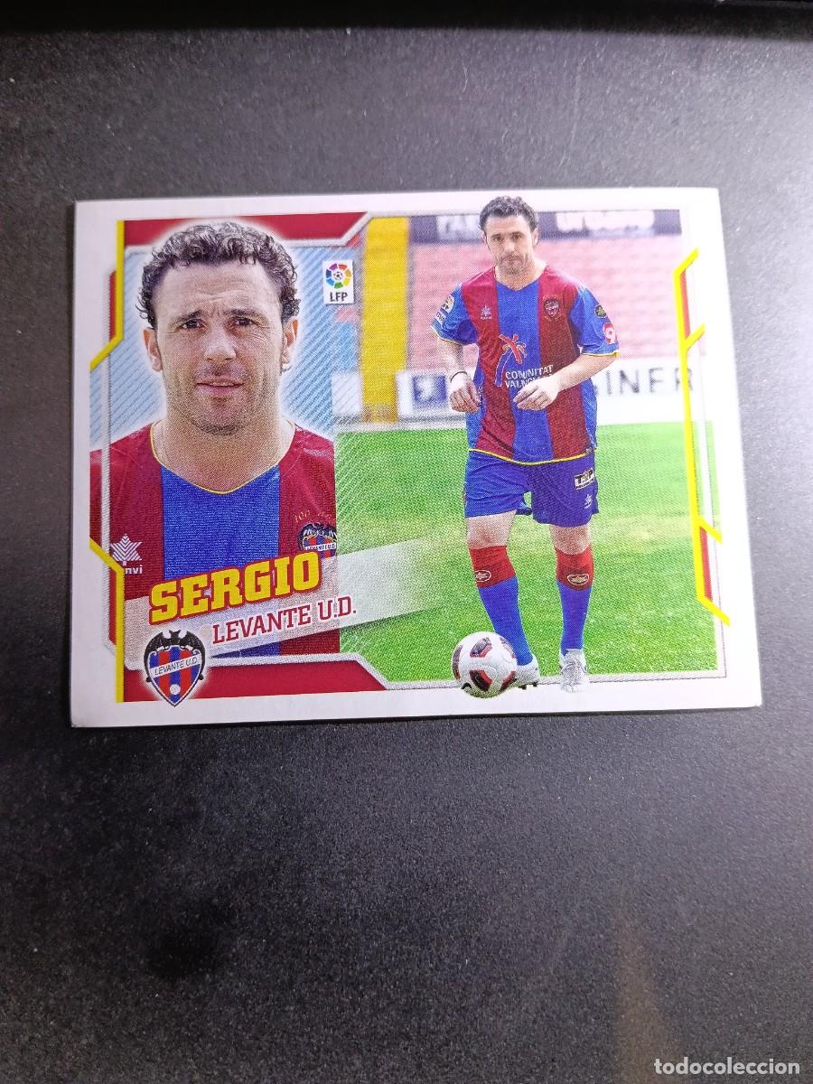 Collectionnisme Cartes &agrave; collectionner anciennes: CROMO SERGIO 13 FICHAJE 13 &Uacute;LTIMOS FICHAJES 13 LEVANTE LIGA 2010 2011 10 11 ESTE PANINI NUNCA PEGADO