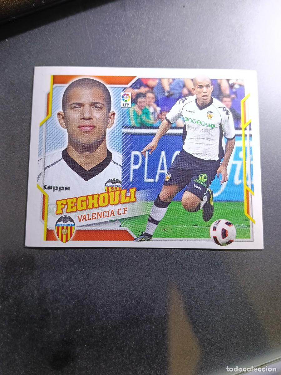 Collectionnisme Cartes &agrave; collectionner anciennes: CROMO FEGHOULI 29 FICHAJE 29 &Uacute;LTIMOS FICHAJES 29 VALENCIA LIGA 2010 2011 10 11 ESTE PANINI NUNCA PEG