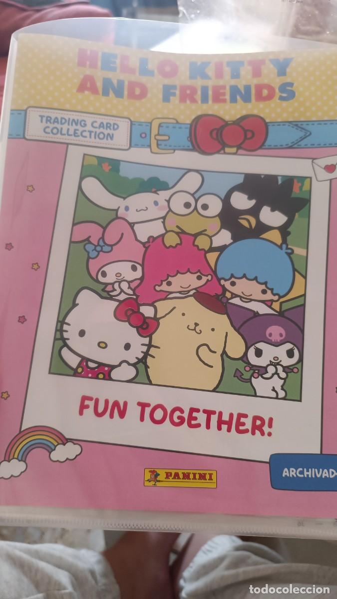 Coleccionismo cromos antiguos: Cartas hello kitty and friends
