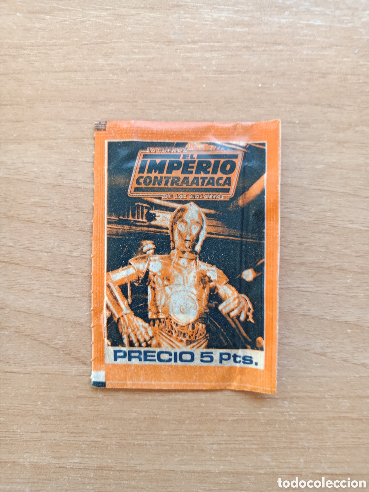 Sammeln alte Sammelbilder: Sobre sin abrir IMPERIO CONTRAATACA FHER 1980