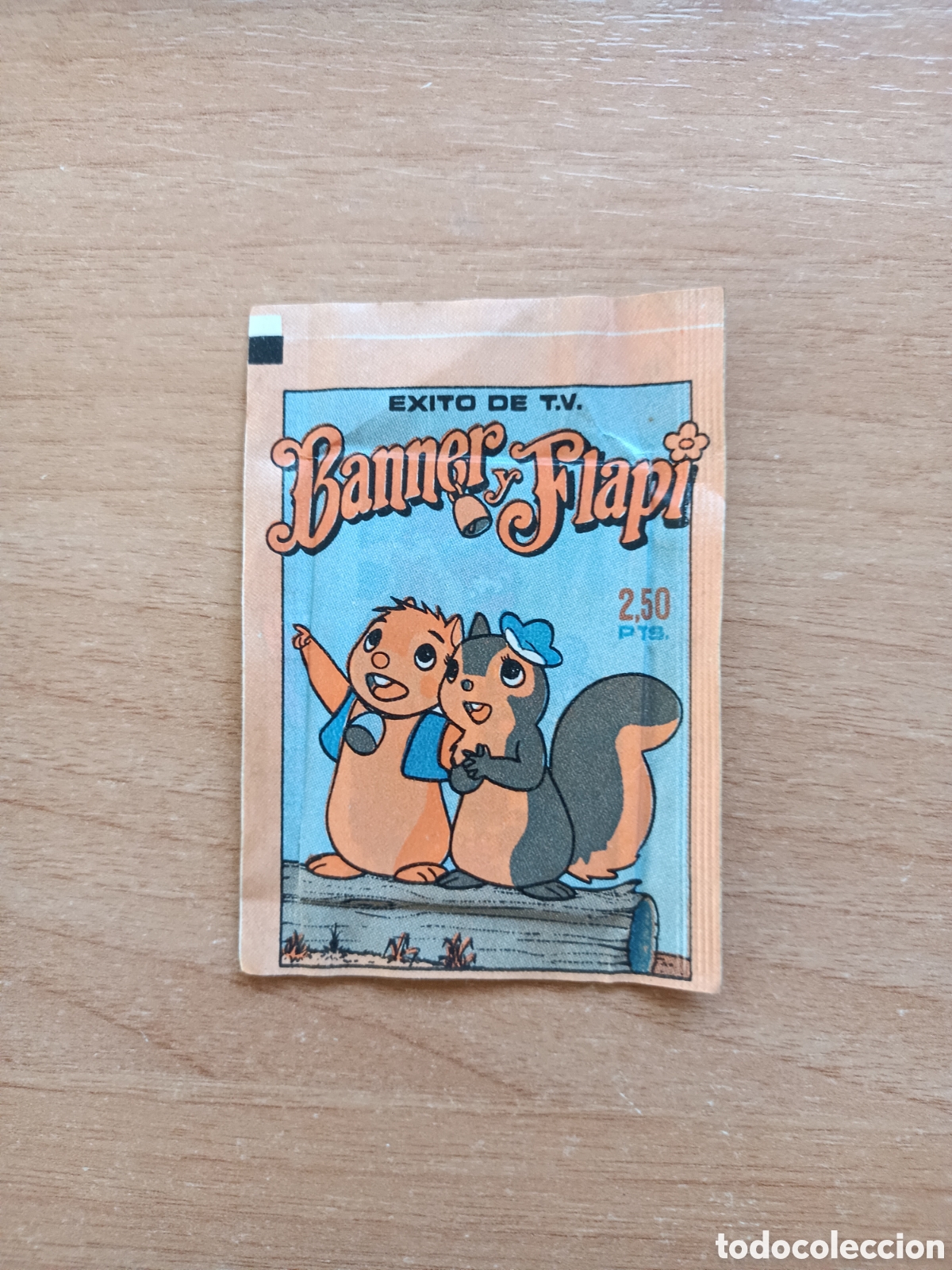Sammeln alte Sammelbilder: Sobre sin abrir BANNER Y FLAPI FHER 1979
