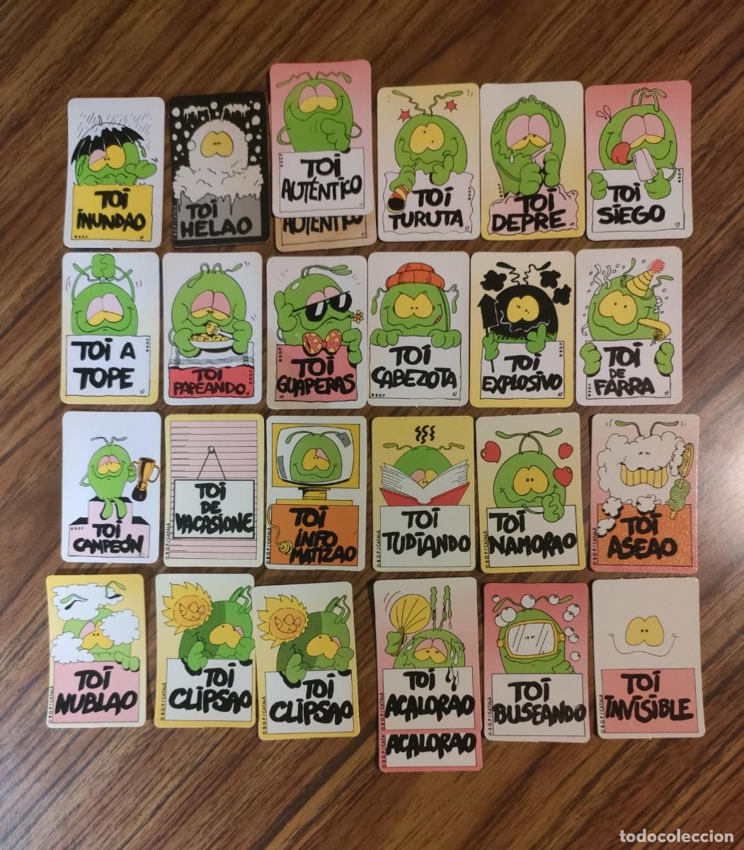 Coleccionismo cromos antiguos: 24 CROMOS BOLLYCAO TOI