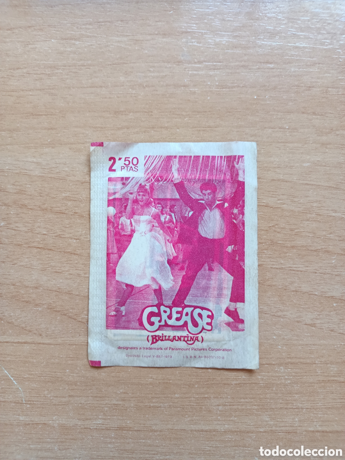 Coleccionismo cromos antiguos: Sonre sin abrir GREASE Maga 1979