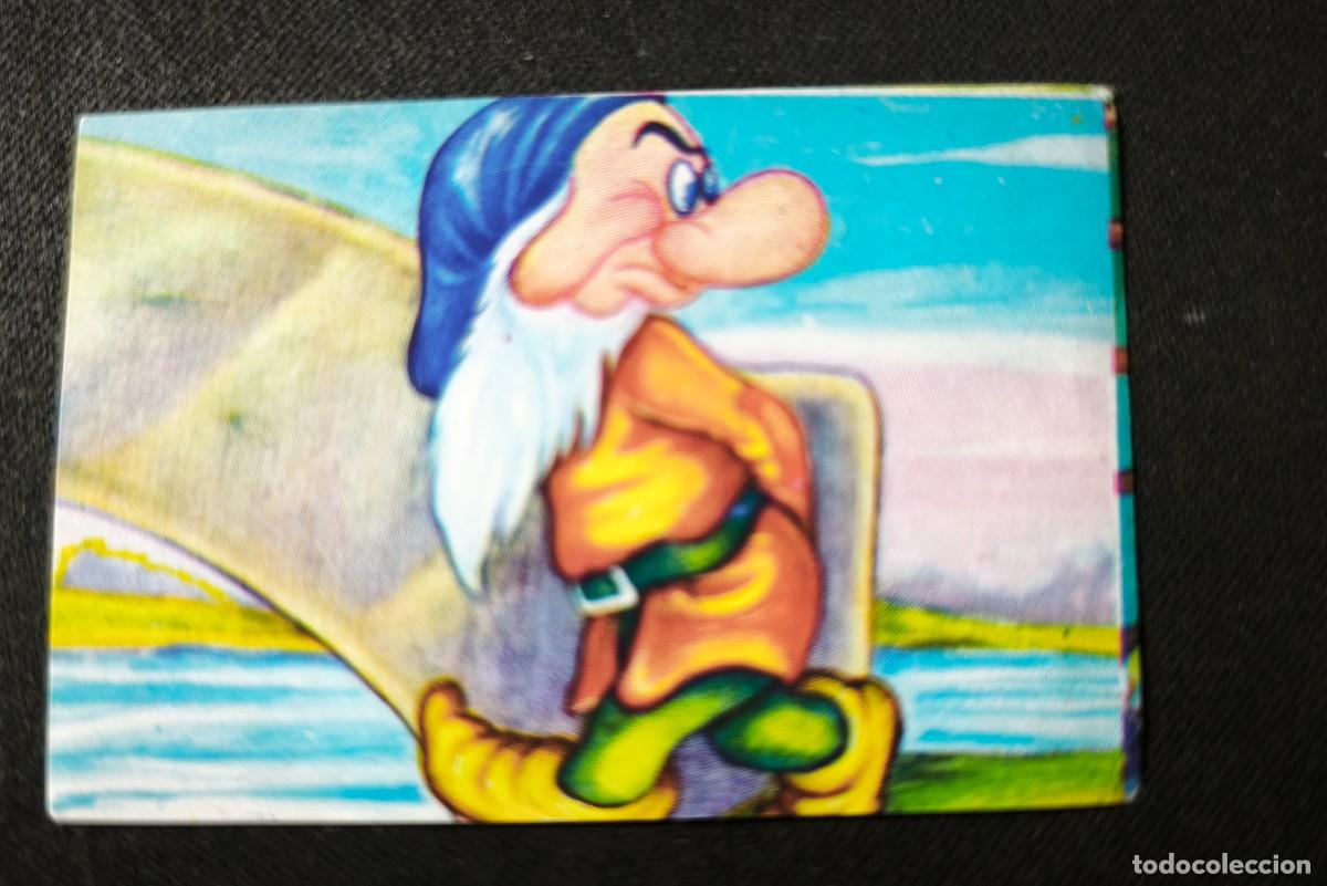 Colecionismo Cromos antigos: Cromo n&ordm; 198-Blancanieves y los siete enanitos estado muy bueno