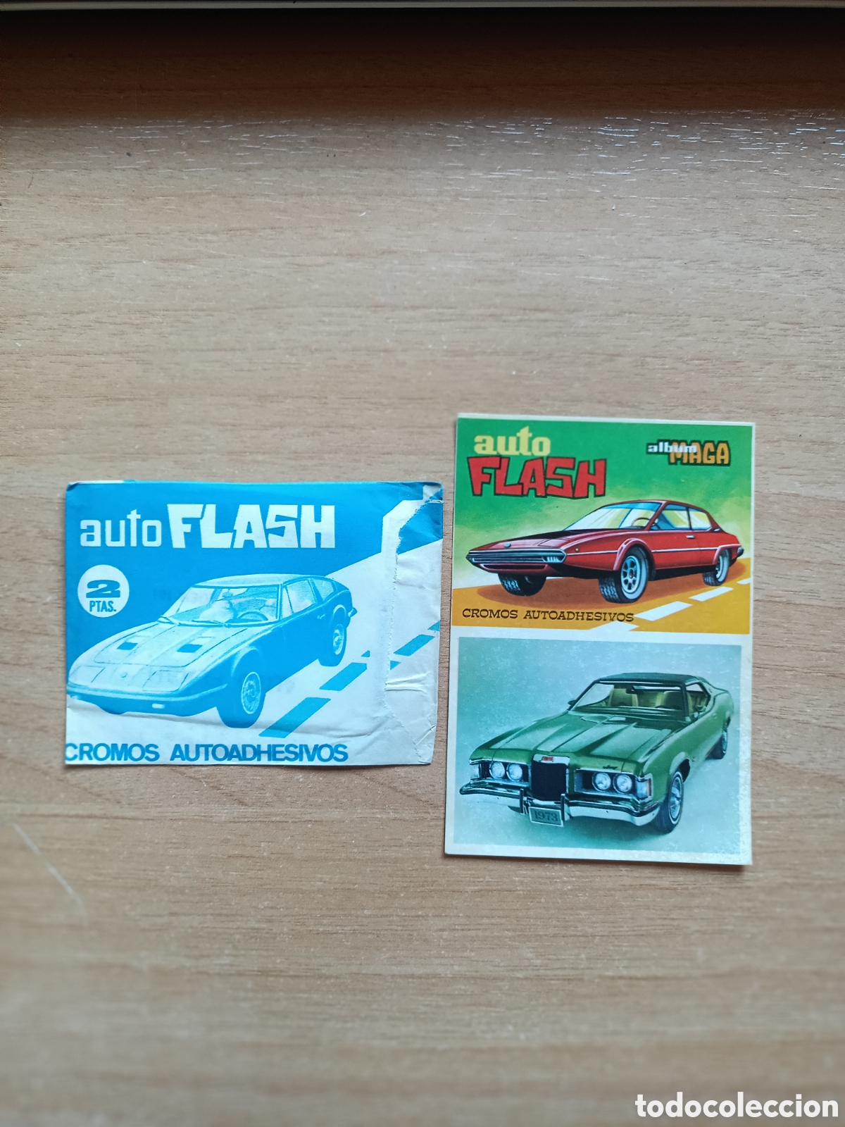 Collectable Antique Stickers: Sobre sin abrir- vale descuento AUTO FLASH Maga 1973