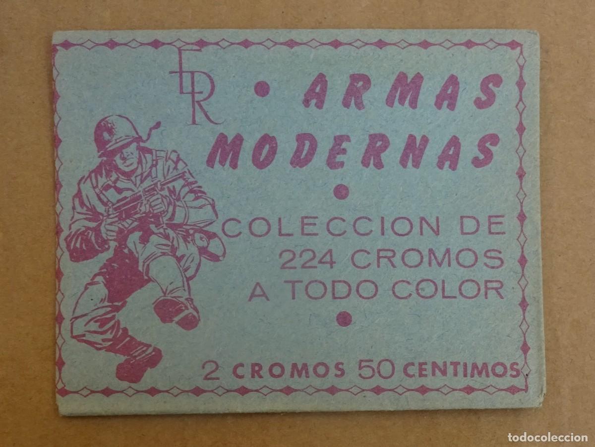 Colecionismo Cromos antigos: SOBRE DE CROMOS SIN ABRIR ARMAS MODERNAS ED.ROLLAN
