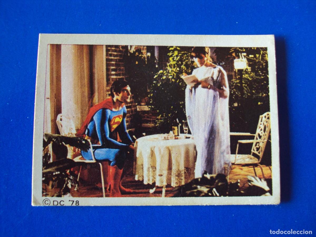 Collectionnisme Cartes &agrave; collectionner anciennes: SUPERMAN I 1 CROMO N&ordm; 121 EDITORIAL FHER 1979 NUNCA PEGADO SIN PEGAR