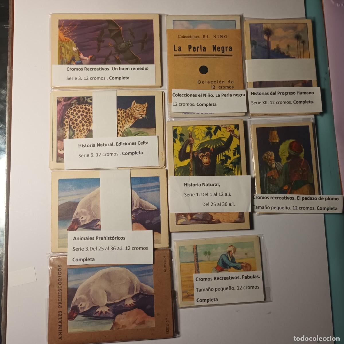 Collectable Antique Stickers: Cromos varias series completas. Ver descripcion. Lote C-321