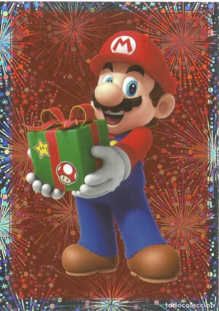 Coleccionismo cromos antiguos: Cromo N&uacute;mero M5 - &Aacute;lbum Super Mario Play Time (Panini, 2023) - SuperMario PlayTime - Foil - Nuevo