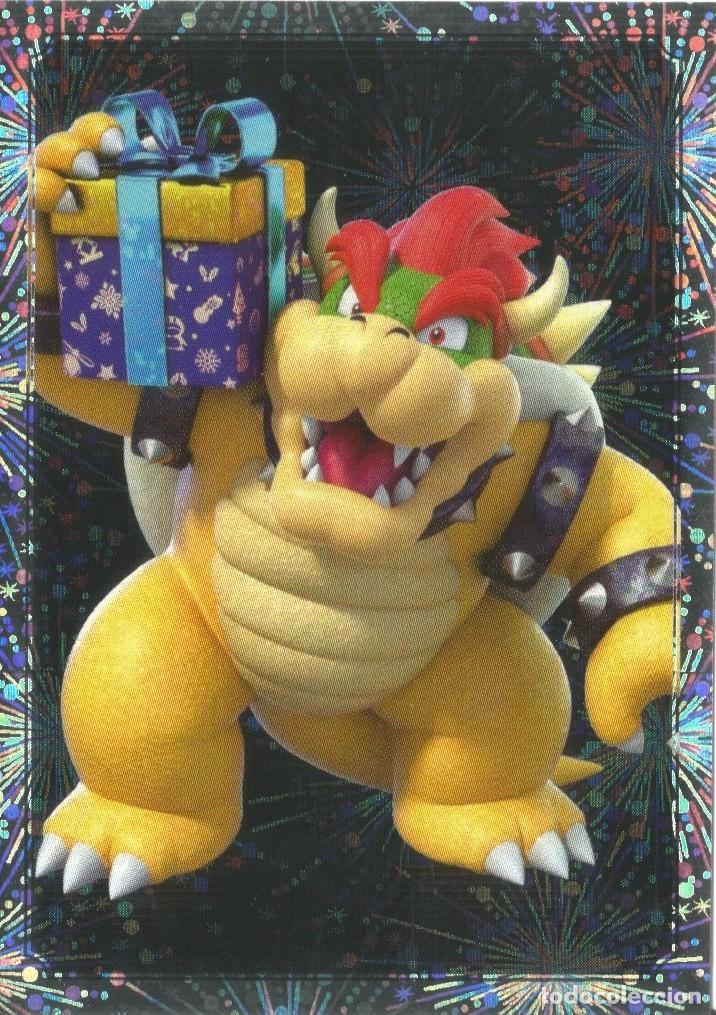 Coleccionismo cromos antiguos: Cromo N&uacute;mero M7 - &Aacute;lbum Super Mario Play Time (Panini, 2023) - SuperMario PlayTime - Foil - Nuevo