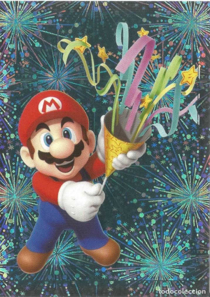 Coleccionismo cromos antiguos: Cromo N&uacute;mero M9 - &Aacute;lbum Super Mario Play Time (Panini, 2023) - SuperMario PlayTime - Foil - Nuevo