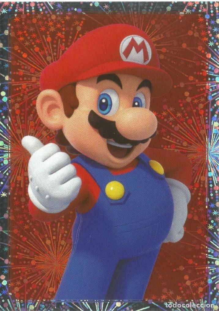 Colecionismo Cromos antigos: Cromo N&uacute;mero M11 - &Aacute;lbum Super Mario Play Time (Panini, 2023) - SuperMario PlayTime - Foil - Nuevo