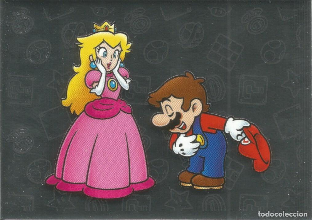 Coleccionismo cromos antiguos: Cromo N&uacute;mero M17 - &Aacute;lbum Super Mario Play Time (Panini, 2023) - SuperMario PlayTime - Foil - Nuevo