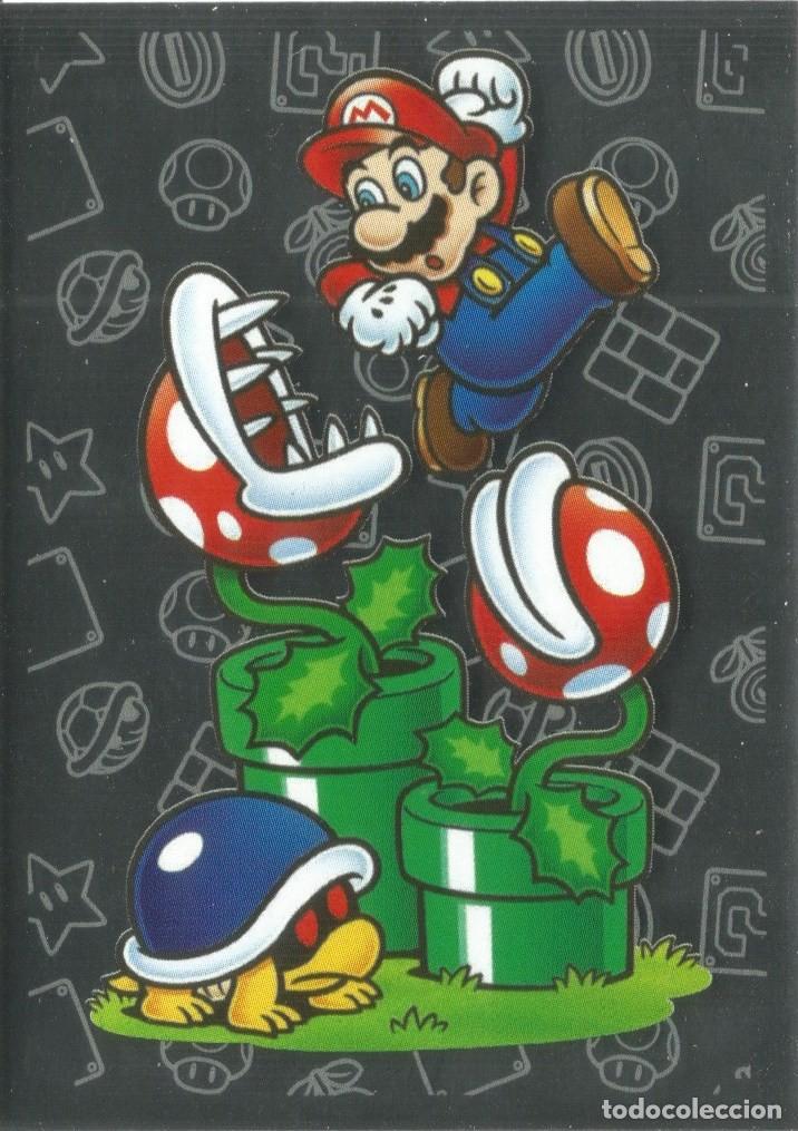 Coleccionismo cromos antiguos: Cromo N&uacute;mero M21 - &Aacute;lbum Super Mario Play Time (Panini, 2023) - SuperMario PlayTime - Foil - Nuevo