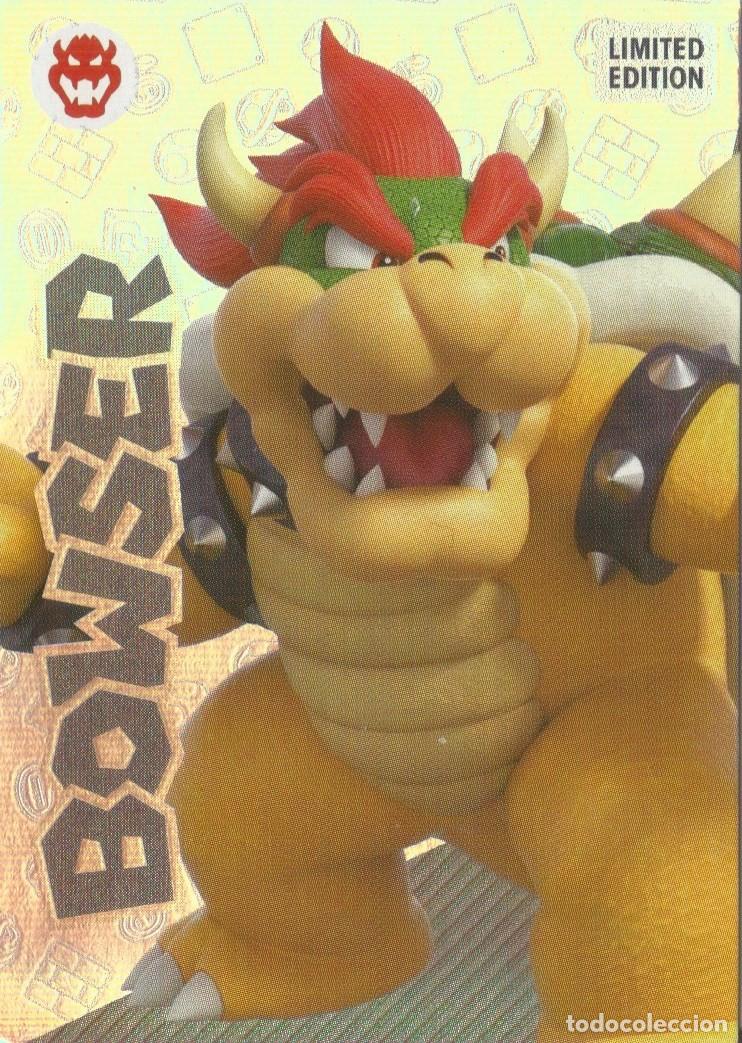 Coleccionismo cromos antiguos: Carta Bowser - &Aacute;lbum Super Mario Play Time (Panini, 2023) - SuperMario PlayTime - Edici&oacute;n Limitada