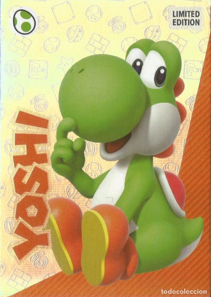 Coleccionismo cromos antiguos: Carta Yoshi - &Aacute;lbum Super Mario Play Time (Panini, 2023) - SuperMario PlayTime - Edici&oacute;n Limitada