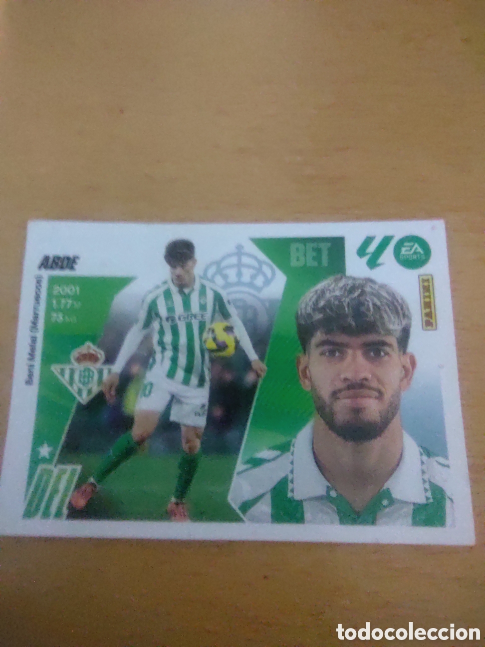 Collectable Antique Stickers: Cromo Panini Ez Abde Temporada 2025-2026 Real Betis