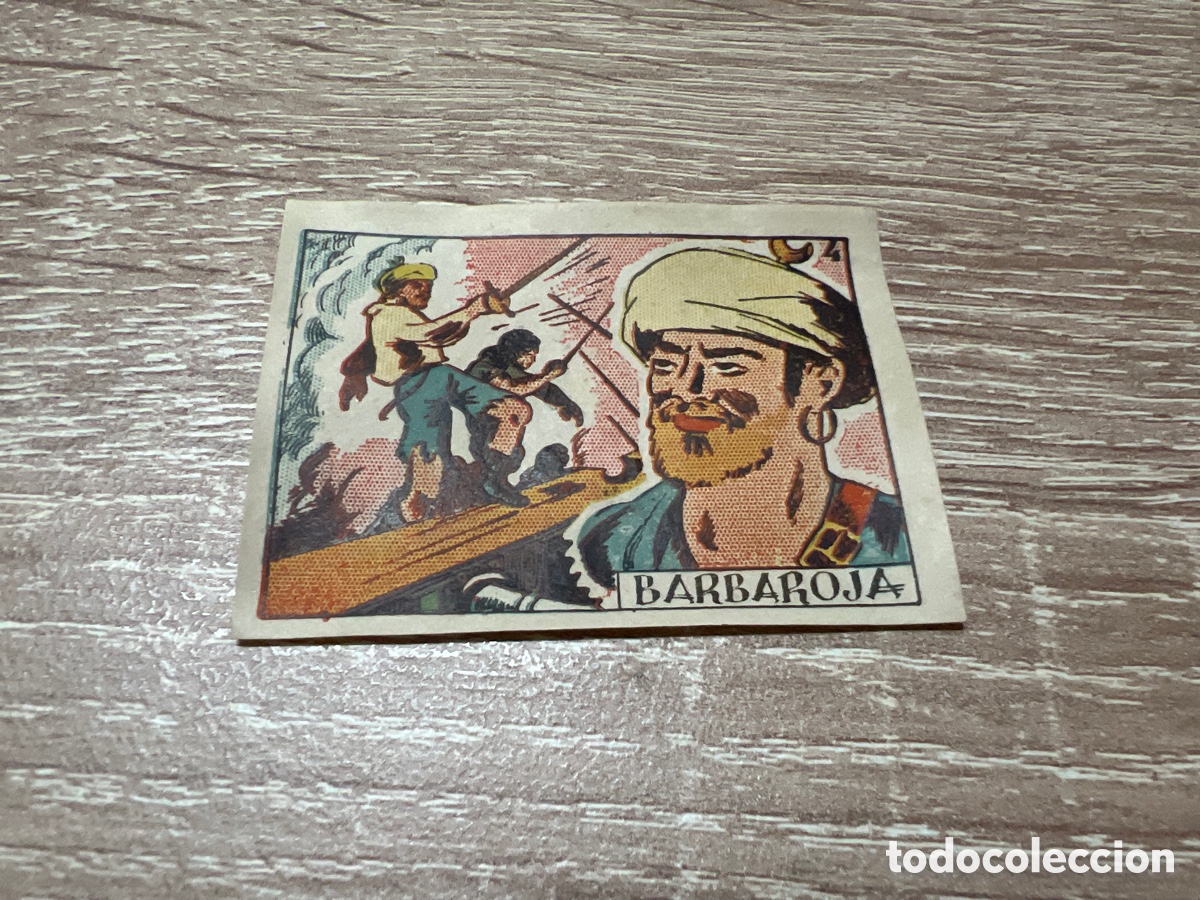 Sammeln alte Sammelbilder: 1939 BARBAROJA N&ordm; 4 BRUGUERA CROMOS CULTURA