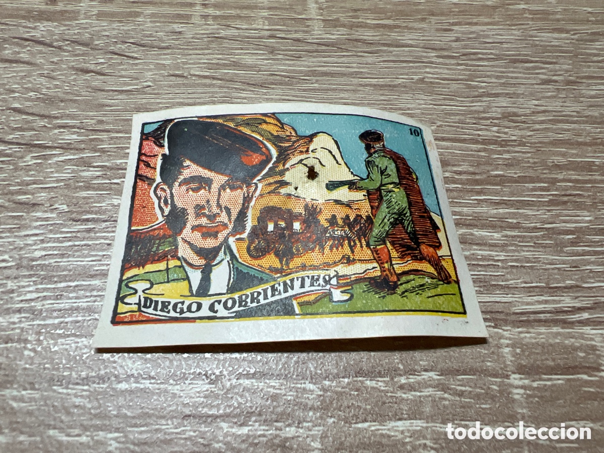 Colecionismo Cromos antigos: 1939 DIEGO CORRIENTES N&ordm; 10 BRUGUERA CROMOS CULTURA