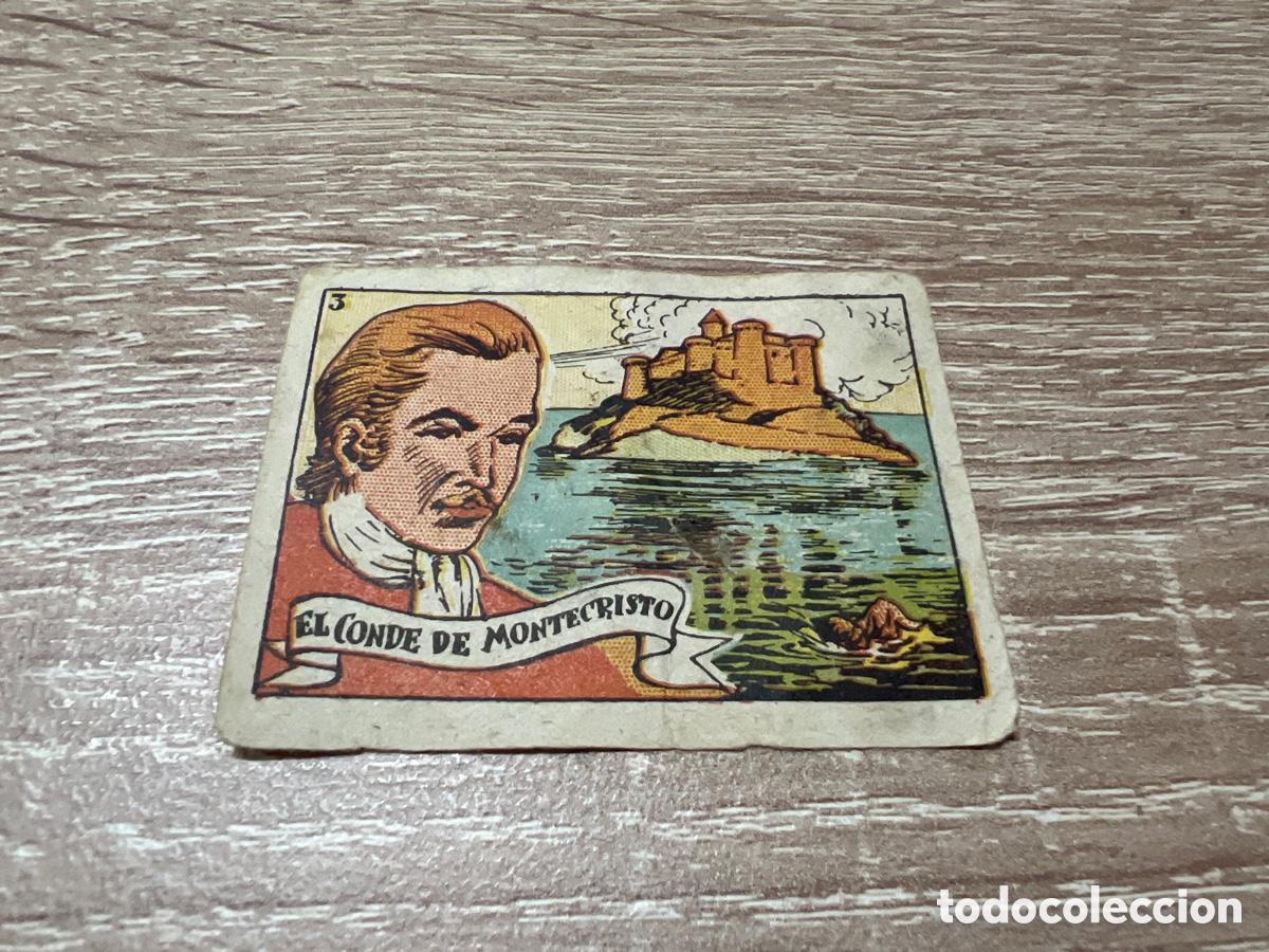 Colecionismo Cromos antigos: 1939 CONDE DE MONTECRISTO N&ordm; 3 BRUGUERA CROMOS CULTURA