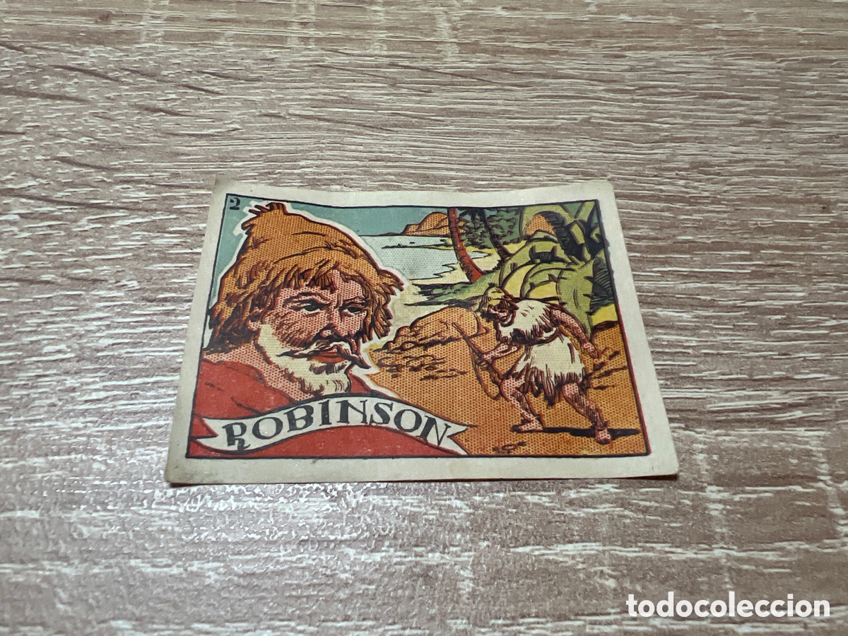 Collezionismo Figurine antiche: 1939 ROBINSON N&ordm; 2 BRUGUERA CROMOS CULTURA