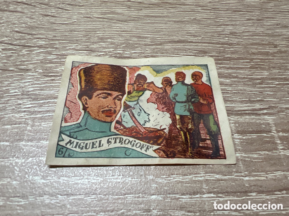 Collezionismo Figurine antiche: 1939 MIGUEL STROGOFF N&ordm; 6 BRUGUERA CROMOS CULTURA