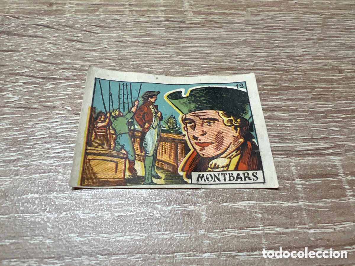 Collectable Antique Stickers: 1939 MONTBARS N&ordm; 12 BRUGUERA CROMOS CULTURA