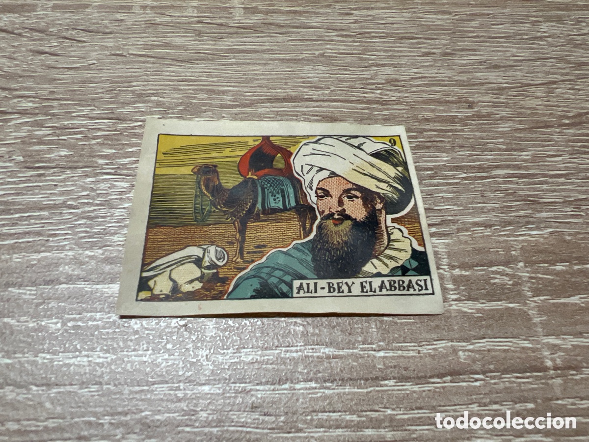 Collectionnisme Cartes &agrave; collectionner anciennes: 1939 ALI - BEY EL ABBASI N&ordm; 9 BRUGUERA CROMOS CULTURA