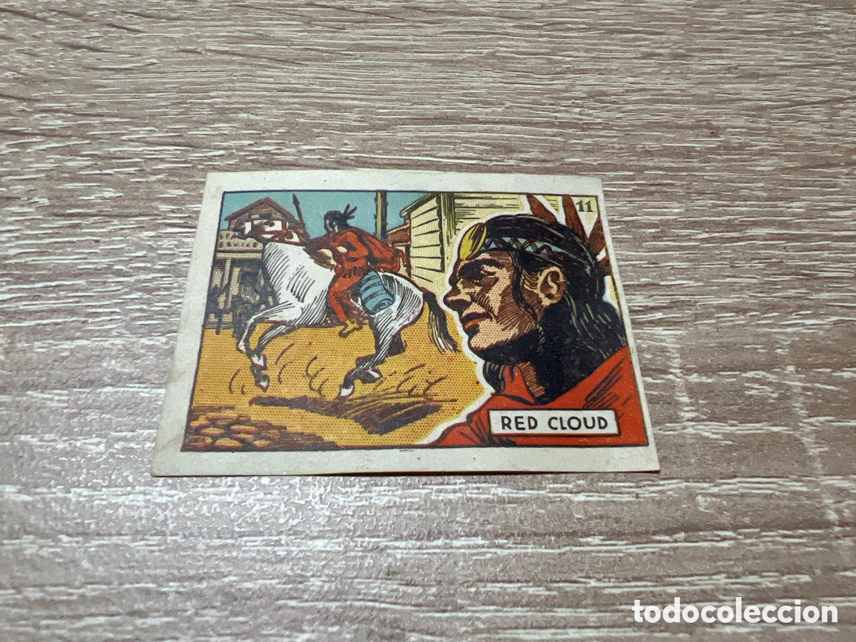 Sammeln alte Sammelbilder: 1939 RED CLOUD N&ordm; 11 BRUGUERA CROMOS CULTURA