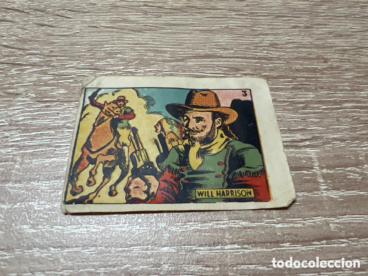 Sammeln alte Sammelbilder: 1939 WILL HARRISON N&ordm; 3 BRUGUERA CROMOS CULTURA