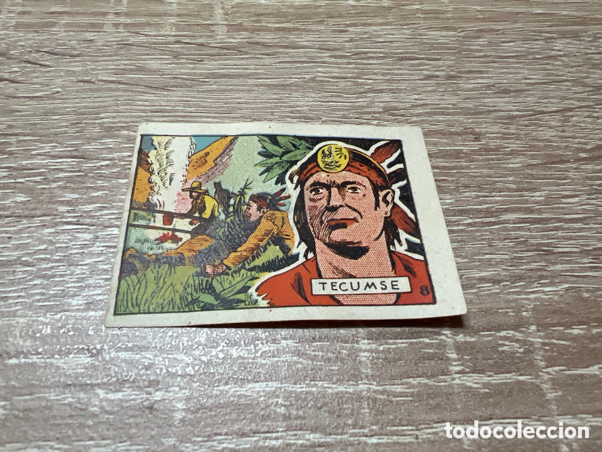 Sammeln alte Sammelbilder: 1939 TECUMSE N&ordm; 8 BRUGUERA CROMOS CULTURA