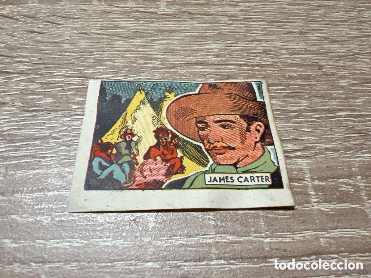 Colecionismo Cromos antigos: 1939 JAMES CARTER N&ordm; 1 BRUGUERA CROMOS CULTURA