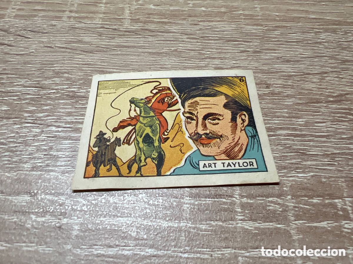 Colecionismo Cromos antigos: 1939 ART TAYLOR N&ordm; 6 BRUGUERA CROMOS CULTURA