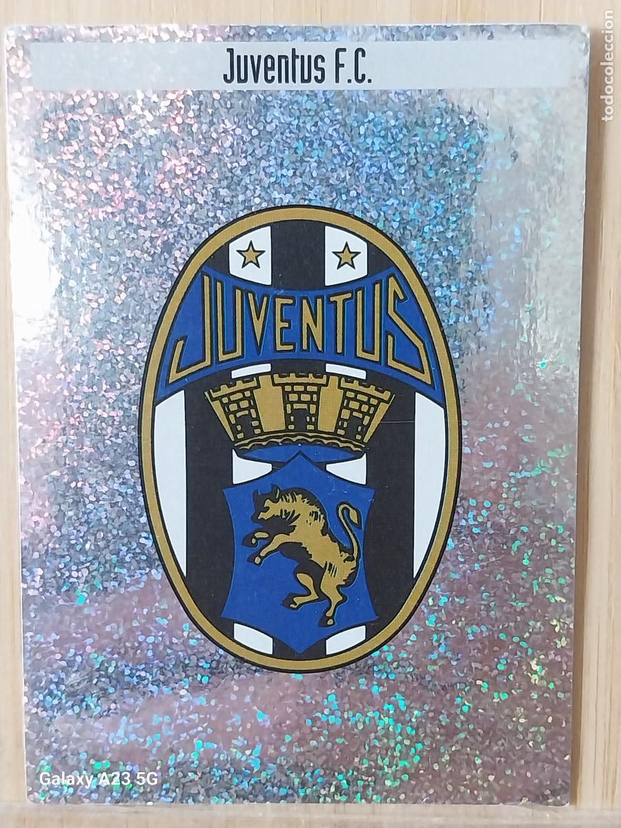 Sammeln alte Sammelbilder: JUVENTUS ESCUDO BRILLANTE PANINI EQUIPOS DE EUROPA 97 98 CROMO LETRA L SIN PEGAR NUNCA A&Ntilde;O 1997