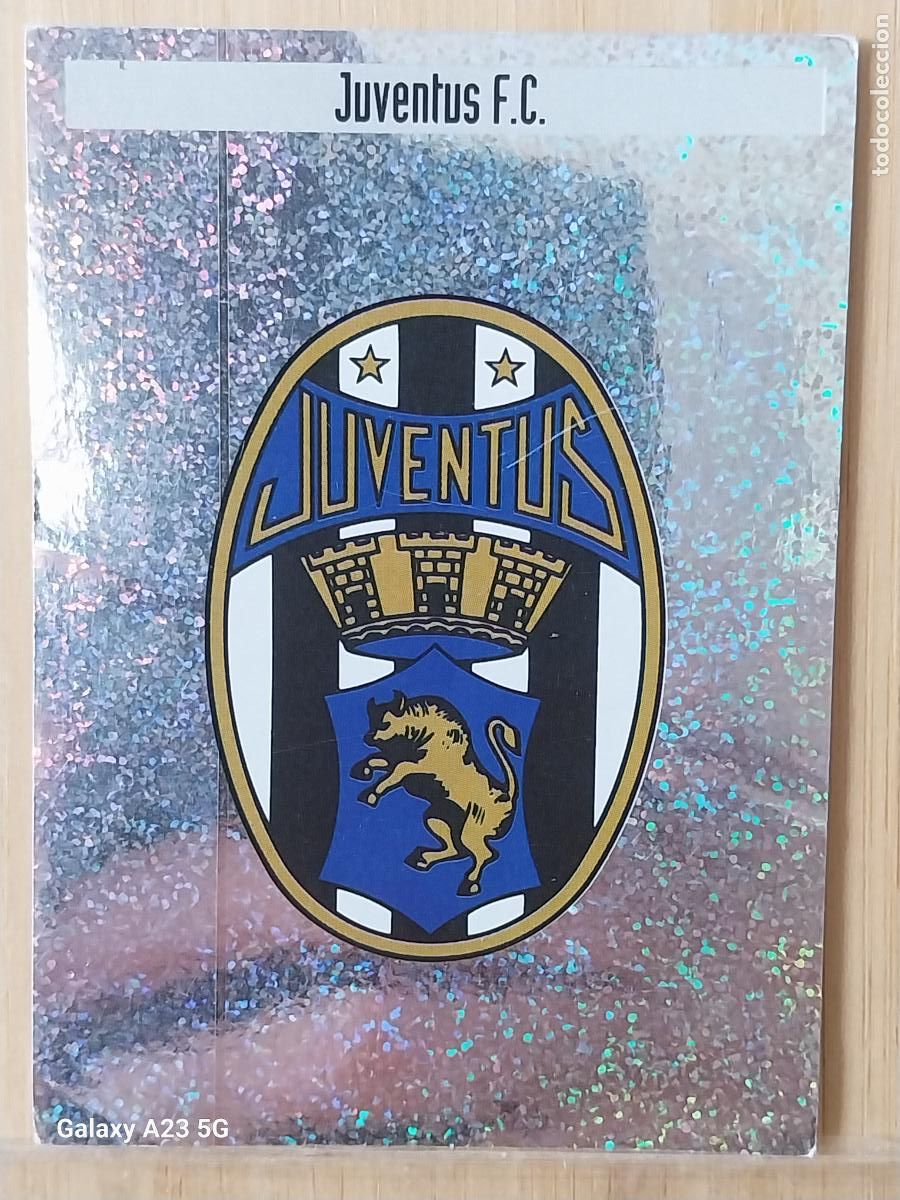 Sammeln alte Sammelbilder: JUVENTUS ESCUDO BRILLANTE ** PANINI EQUIPOS DE EUROPA 97 98 CROMO LETRA L SIN PEGAR NUNCA A&Ntilde;O 1997