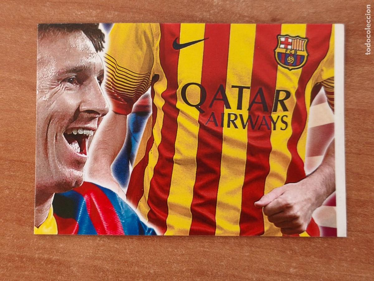 Collectable Antique Stickers: messi 2013 14, coleccion oficial barcelona