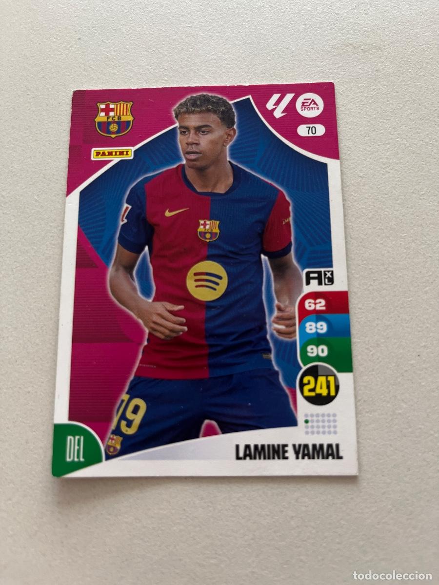 Collectable Antique Stickers: Cromo de Lamine Yamal de Panini