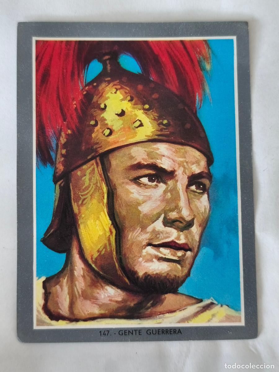 Collectable Antique Stickers: CROMO ALBUM VIDA Y COLOR 2 - No 147 GENTE GUERRERA - Nunca Pegado