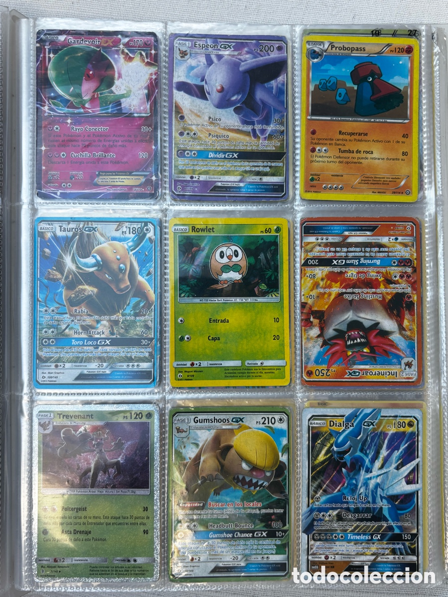 Coleccionismo cromos antiguos: Lote Cartas Pok&eacute;mon variado - Foto 3