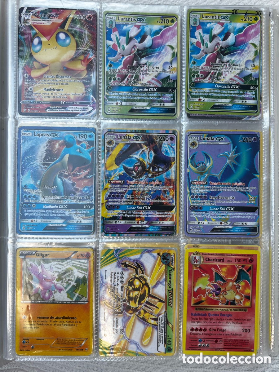 Coleccionismo cromos antiguos: Lote Cartas Pok&eacute;mon variado - Foto 4