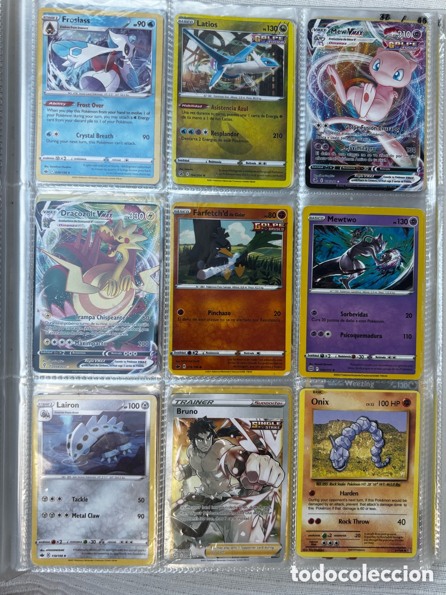 Coleccionismo cromos antiguos: Lote Cartas Pok&eacute;mon variado - Foto 5
