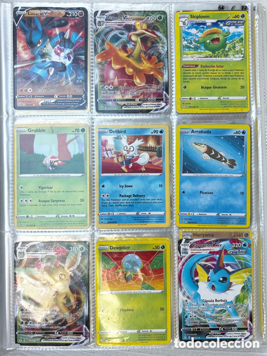 Coleccionismo cromos antiguos: Lote Cartas Pok&eacute;mon variado - Foto 8
