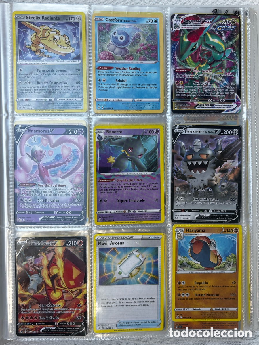 Coleccionismo cromos antiguos: Lote Cartas Pok&eacute;mon variado - Foto 9